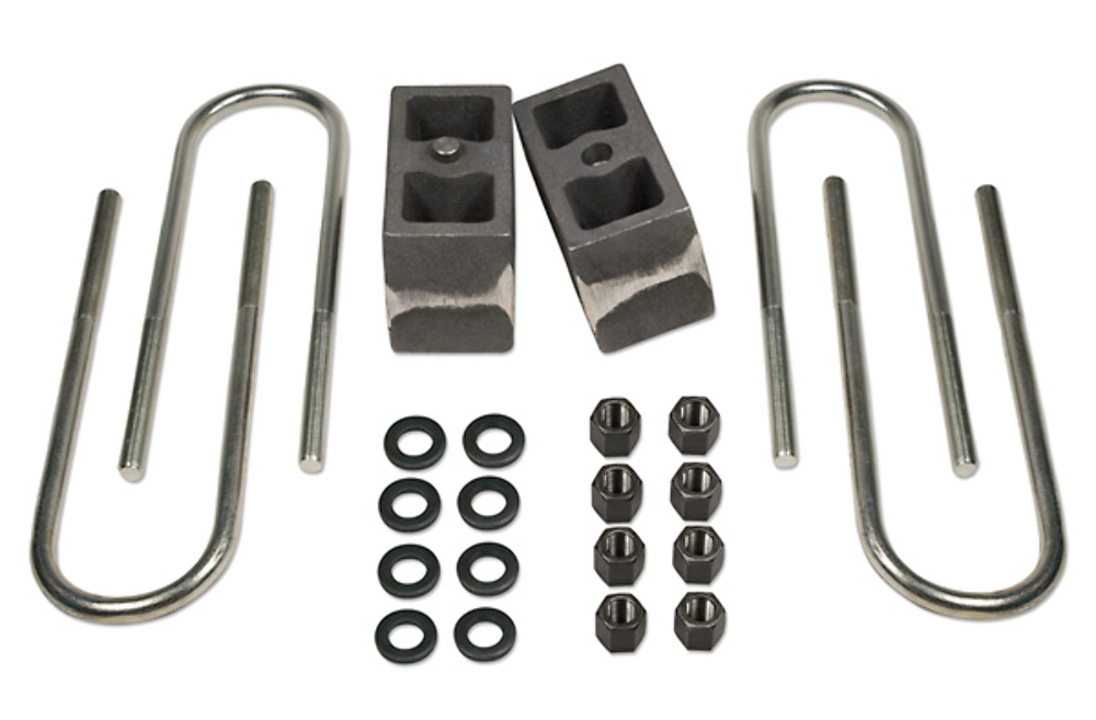 Tuff Country 97063 5.5" Rear Block & U-Bolt Kit (with factory overloads) - Tapered 4wd for Ford F-350 1999-2016 Tuff Country 97063 5.5" Rear Block & U-Bolt Kit (with factory overloads) - Tapered 4wd for Ford F-350 1999-2016