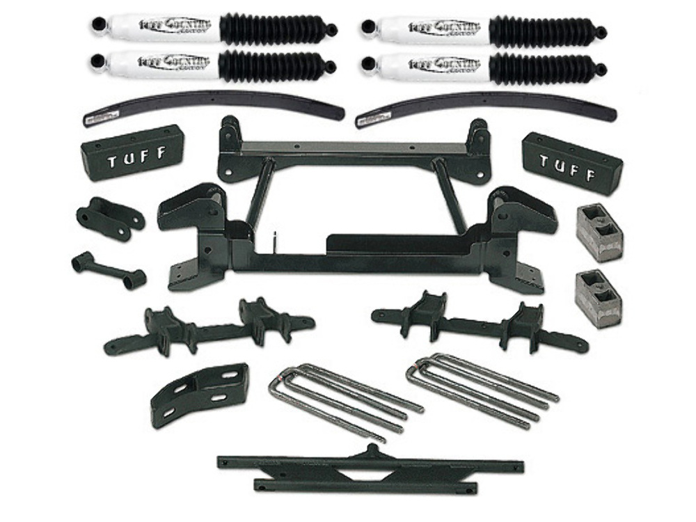 Tuff Country 16854 6" Lift Kit by (fits models with stamped lower control arms) (No Shocks) (8lug) 4x4 for Chevy Suburban 2500 1992-1998 Tuff Country 16854 6" Lift Kit by (fits models with stamped lower control arms) (No Shocks) (8lug) 4x4 for Chevy Suburban 2500 1992-1998