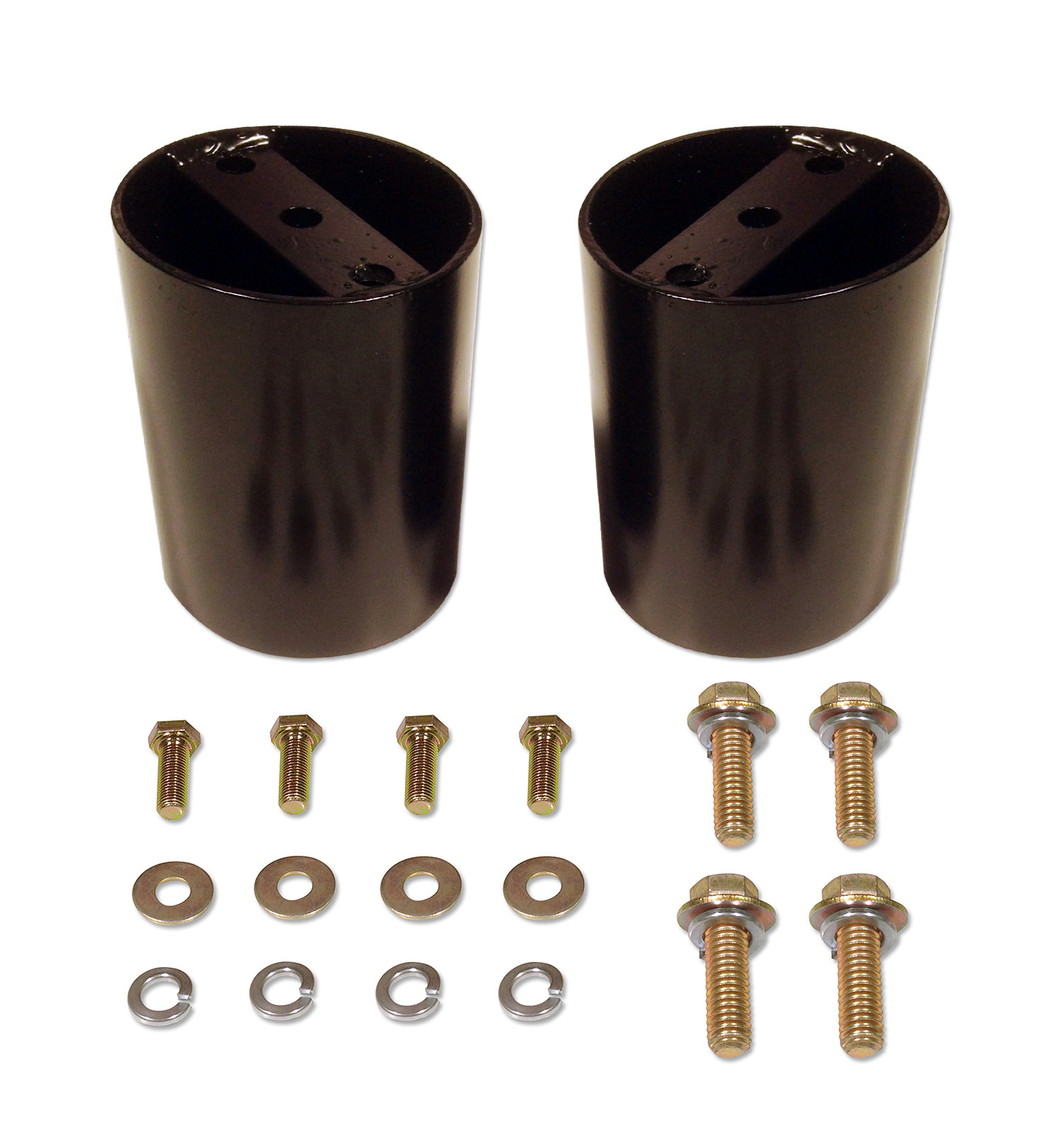 Tuff Country 50003 5" Air bag spacers Pair w/Air Lift 57275 for Chevy & GMC 2500HD 2001-2010 Tuff Country 50003 5" Air bag spacers Pair w/Air Lift 57275 for Chevy & GMC 2500HD 2001-2010