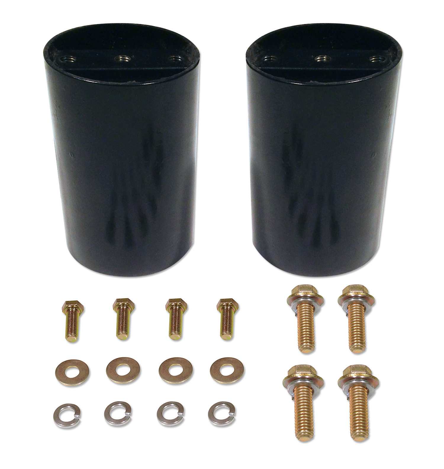 Tuff Country 60003 6" Air bag spacers Pair w/Air Lift 57275 for Chevy & GMC 2500HD 2001-2010 Tuff Country 60003 6" Air bag spacers Pair w/Air Lift 57275 for Chevy & GMC 2500HD 2001-2010