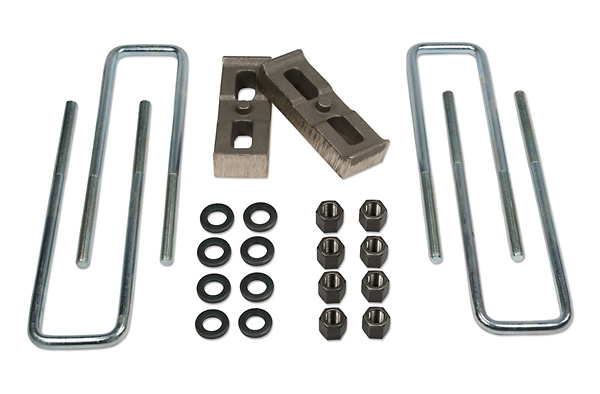 Tuff Country 97021 1" Rear Block & U-Bolt Kit 4wd for Chevy Silverado 2500HD 2001-2010 Tuff Country 97021 1" Rear Block & U-Bolt Kit 4wd for Chevy Silverado 2500HD 2001-2010