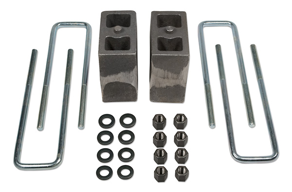 Tuff Country 97053 5.5" Rear Block & U-Bolt Kit (w/o factory contact overloads) - Tapered 4wd for Dodge Ram 3500 1994-2002 Tuff Country 97053 5.5" Rear Block & U-Bolt Kit (w/o factory contact overloads) - Tapered 4wd for Dodge Ram 3500 1994-2002