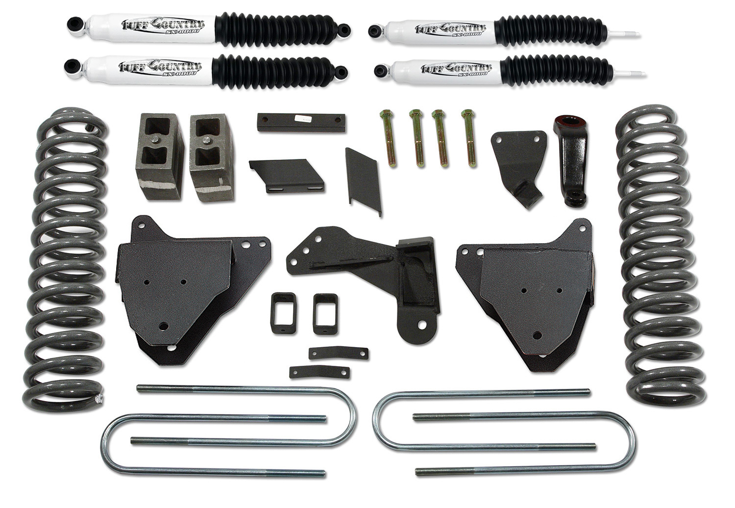 Tuff Country 25976 5" Lift Kit (w/replacement radius arm drop brackets) with No Shocks 4x4 for Ford F-350 Super Duty 2008-2016 Tuff Country 25976 5" Lift Kit (w/replacement radius arm drop brackets) with No Shocks 4x4 for Ford F-350 Super Duty 2008-2016