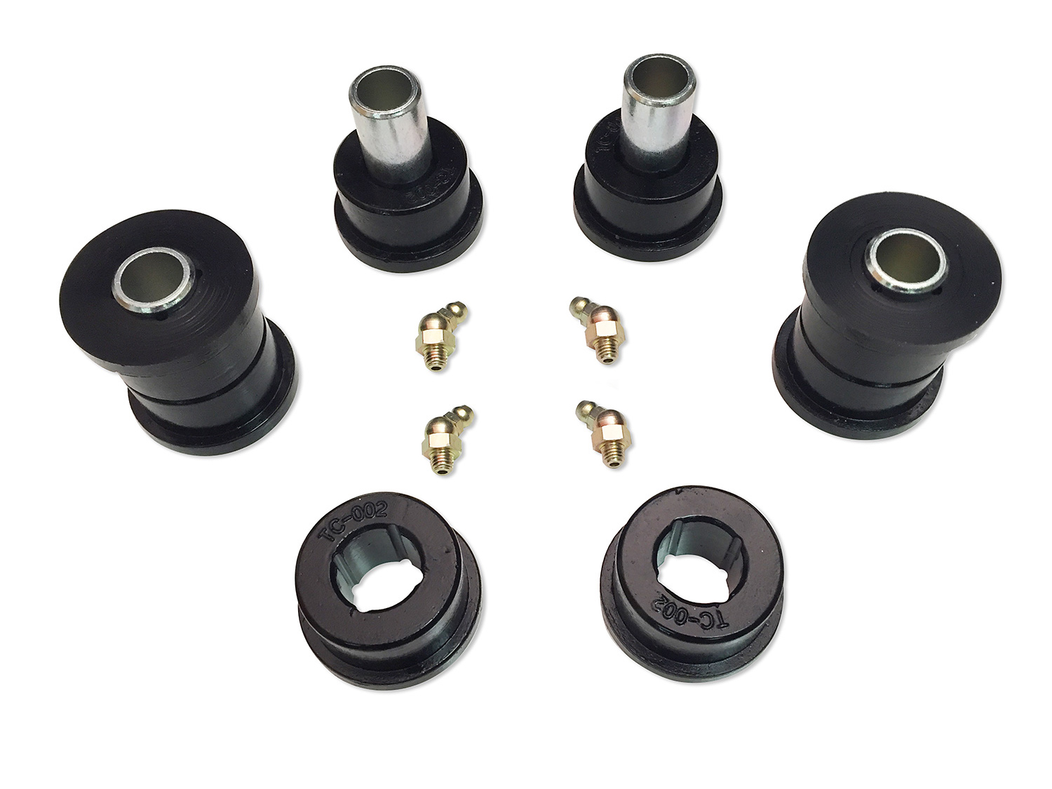 Tuff Country 91126 Replacement Upper Control Arm Bushings & Sleeves for Lift Kits 4x4 for Dodge Ram 1500 2009-2022 Tuff Country 91126 Replacement Upper Control Arm Bushings & Sleeves for Lift Kits 4x4 for Dodge Ram 1500 2009-2022