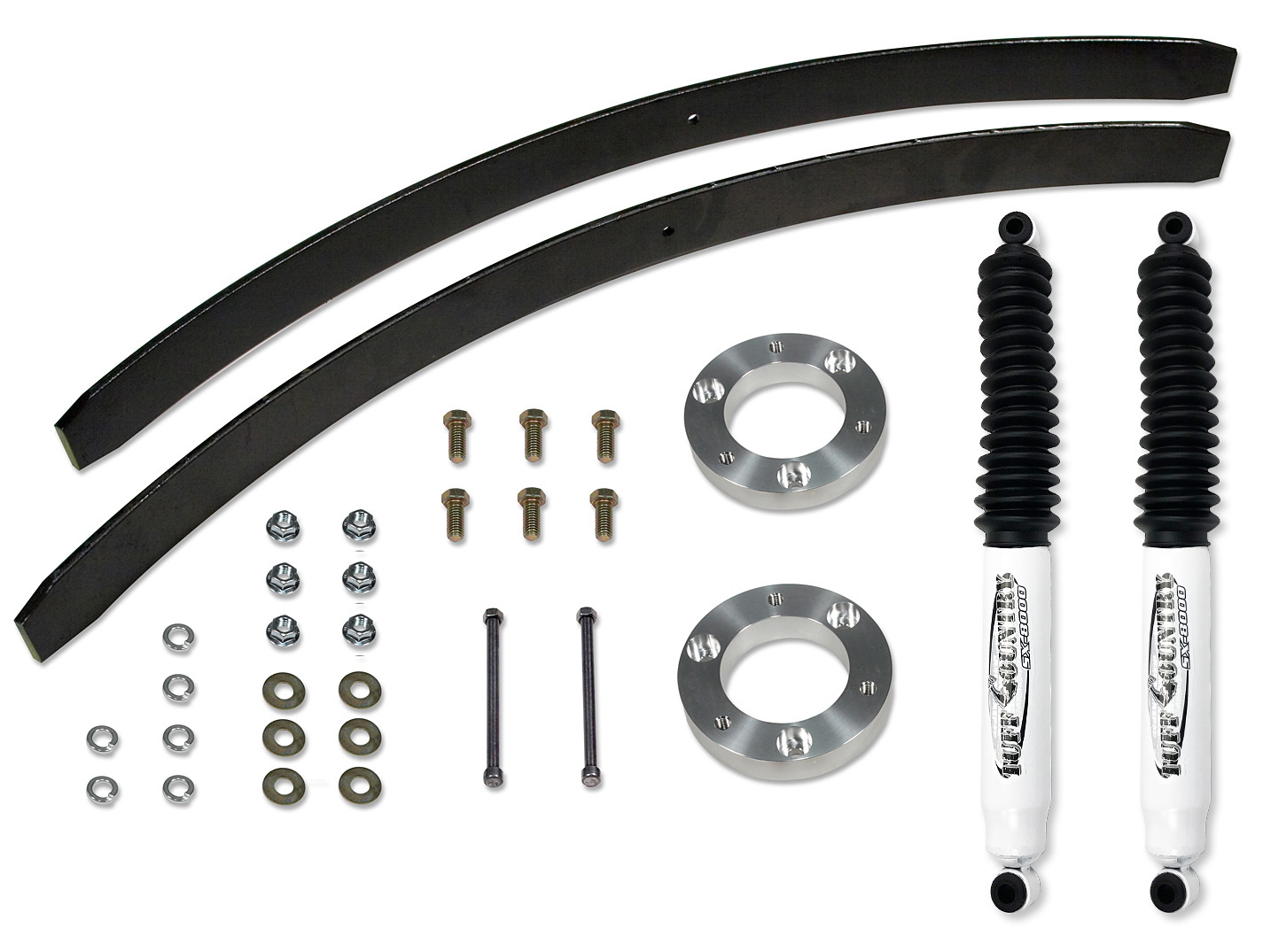 Tuff Country 12020 2" Lift Kit (w/Rear add-a-leafs) with No Shocks 4x4 for GMC Sierra 1500 2007-2018 Tuff Country 12020 2" Lift Kit (w/Rear add-a-leafs) with No Shocks 4x4 for GMC Sierra 1500 2007-2018
