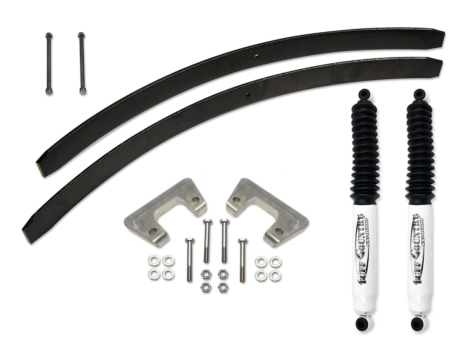 Tuff Country 12021 2" EZ-Install Lift Kit (w/Rear add-a-leafs) with No Shocks 4x4 for GMC Sierra 1500 2007-2018 Tuff Country 12021 2" EZ-Install Lift Kit (w/Rear add-a-leafs) with No Shocks 4x4 for GMC Sierra 1500 2007-2018