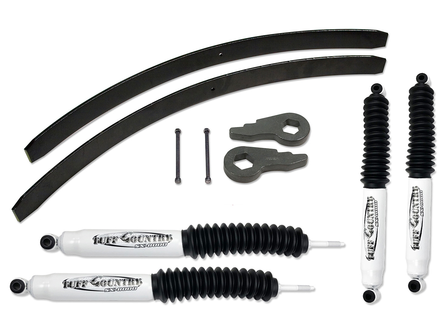 Tuff Country 12923 2" Lift Kit (w/Rear add-a-leafs) with No Shocks 4x4 for GMC Sierra 1500 1999-2006 Tuff Country 12923 2" Lift Kit (w/Rear add-a-leafs) with No Shocks 4x4 for GMC Sierra 1500 1999-2006