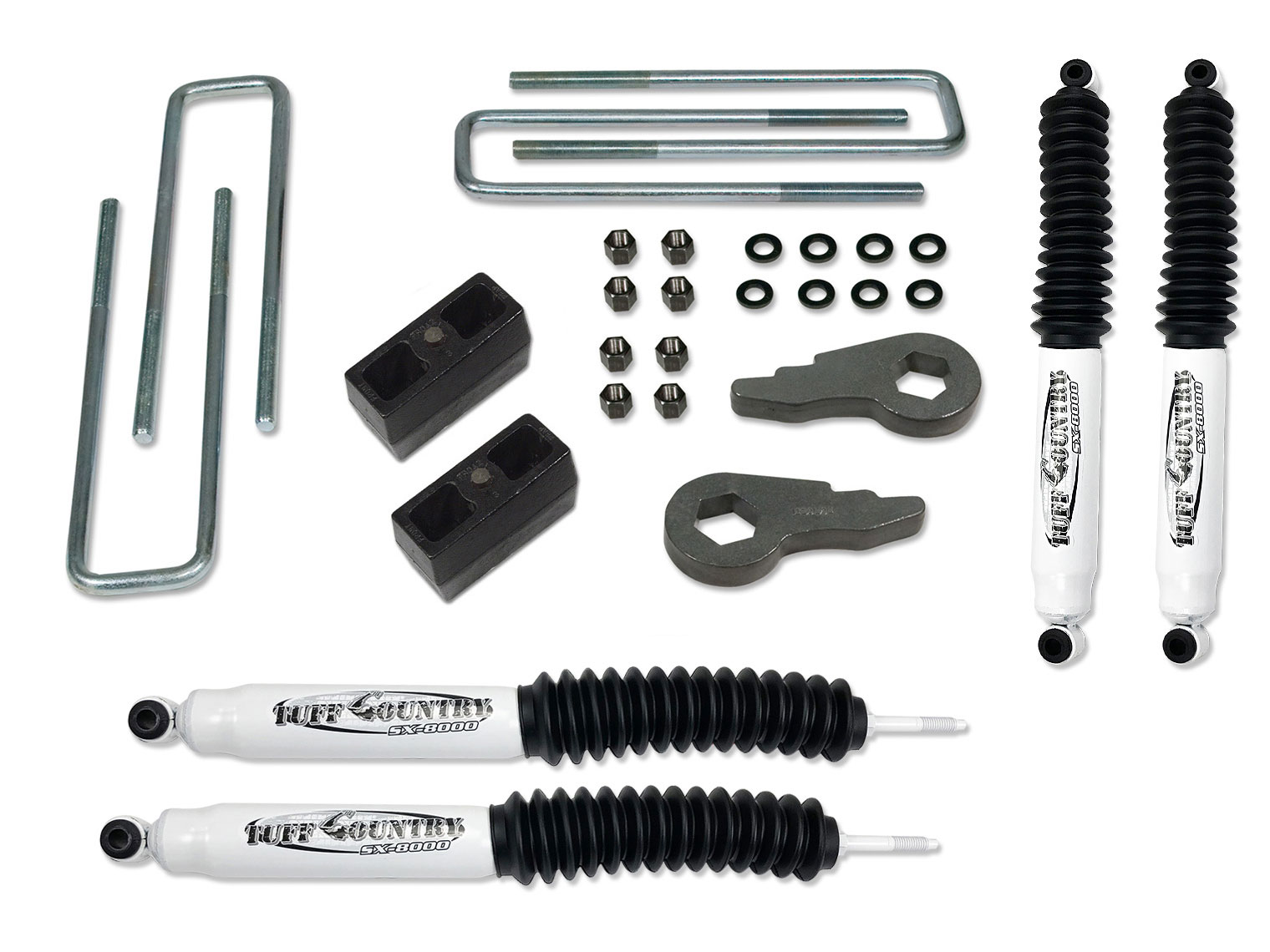 Tuff Country 12926 2" Lift Kit (with Rear lift blocks) with No Shocks 4x4 for GMC Sierra 1500 1999-2006 Tuff Country 12926 2" Lift Kit (with Rear lift blocks) with No Shocks 4x4 for GMC Sierra 1500 1999-2006