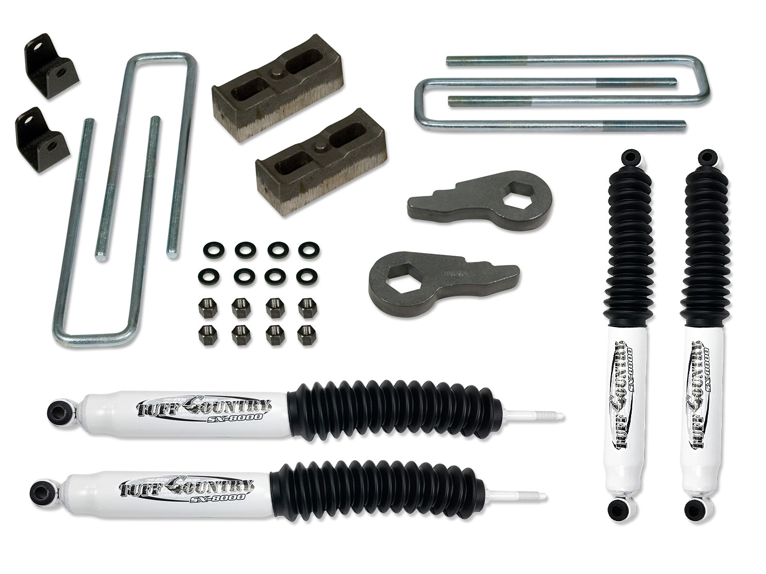 Tuff Country 12964 2" Lift Kit (w/Rear lift blocks) with No Shocks (vehicle has purple marked factory torsion bar keys) 4x4 & 2wd for Chevy Silverado 2500HD 2001-2010 Tuff Country 12964 2" Lift Kit (w/Rear lift blocks) with No Shocks (vehicle has purple marked factory torsion bar keys) 4x4 & 2wd for Chevy Silverado 2500HD 2001-2010