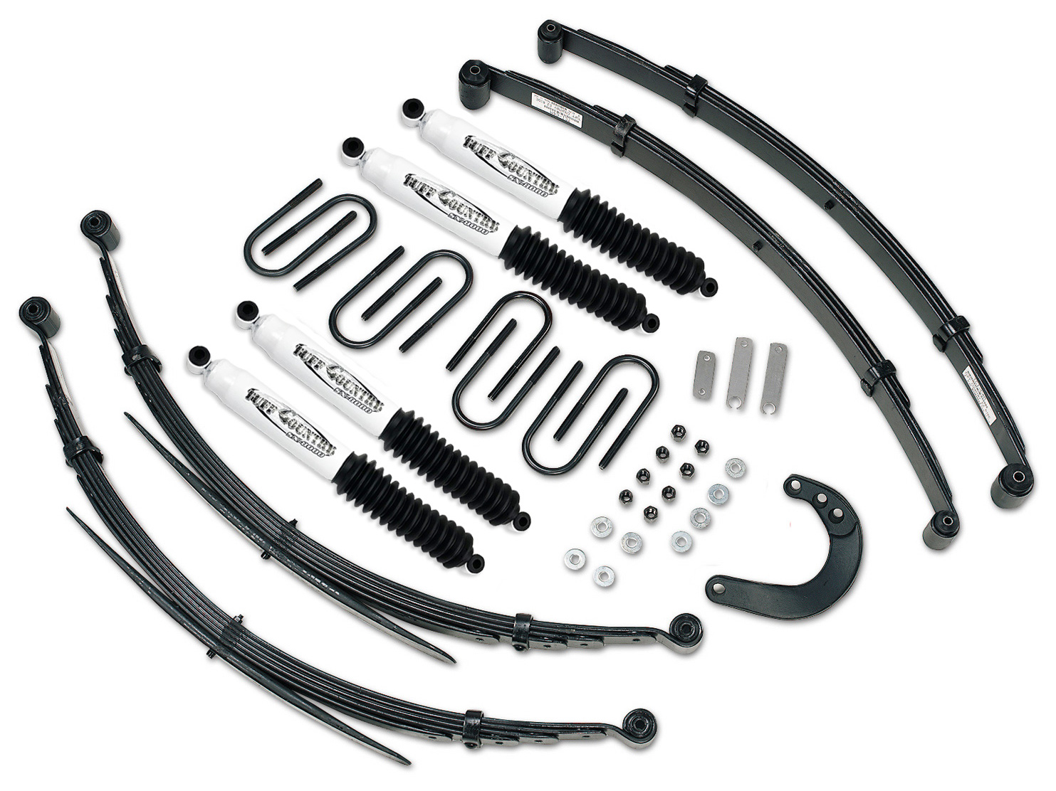 Tuff Country 14711KN 4" Lift Kit EZ-Ride by (fits models w/52" Long Rear springs) with SX8000 Shocks Tuff Country 14711KN 4" Lift Kit EZ-Ride by (fits models w/52" Long Rear springs) with SX8000 Shocks