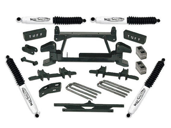 Tuff Country 14833 4" Lift Kit with No Shocks 4x4 for GMC Suburban 1500 1992-1998 Tuff Country 14833 4" Lift Kit with No Shocks 4x4 for GMC Suburban 1500 1992-1998