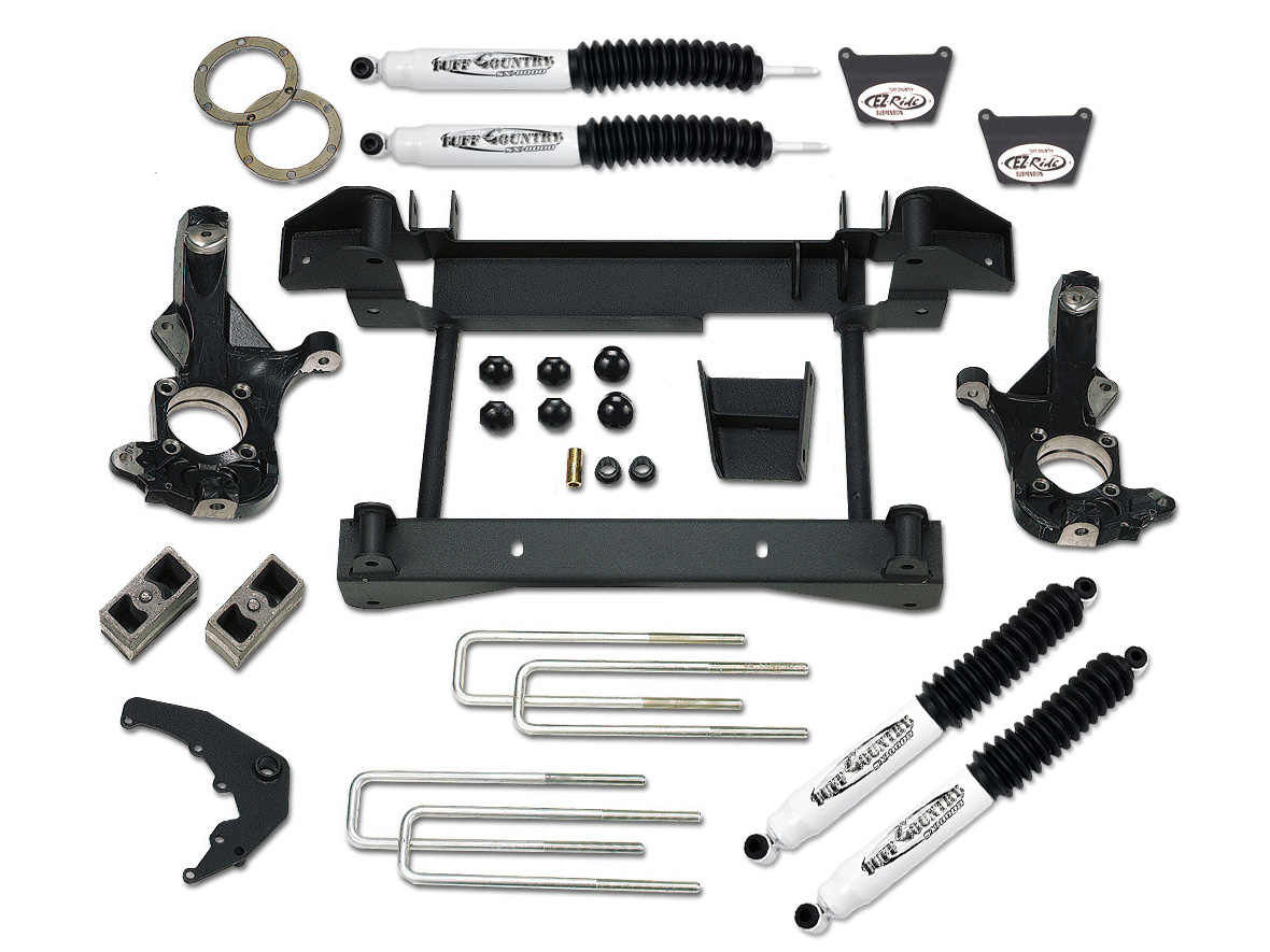 Tuff Country 14985 4" Lift Kit (w/1-piece sub frame) with No Shocks 4x4 for Chevy Silverado 2500HD 2001-2010 Tuff Country 14985 4" Lift Kit (w/1-piece sub frame) with No Shocks 4x4 for Chevy Silverado 2500HD 2001-2010