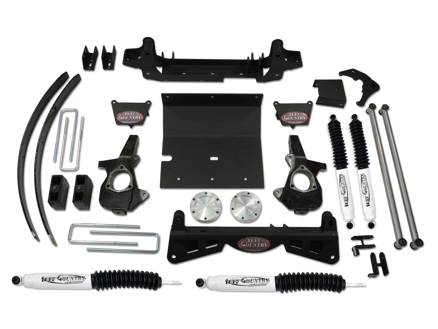 Tuff Country 16960 6" Lift Kit (w/3-piece sub frame) by (fits models w/o factory air ride shocks) (No Shocks) 4x4 for Chevy Silverado 1500 2006 Tuff Country 16960 6" Lift Kit (w/3-piece sub frame) by (fits models w/o factory air ride shocks) (No Shocks) 4x4 for Chevy Silverado 1500 2006