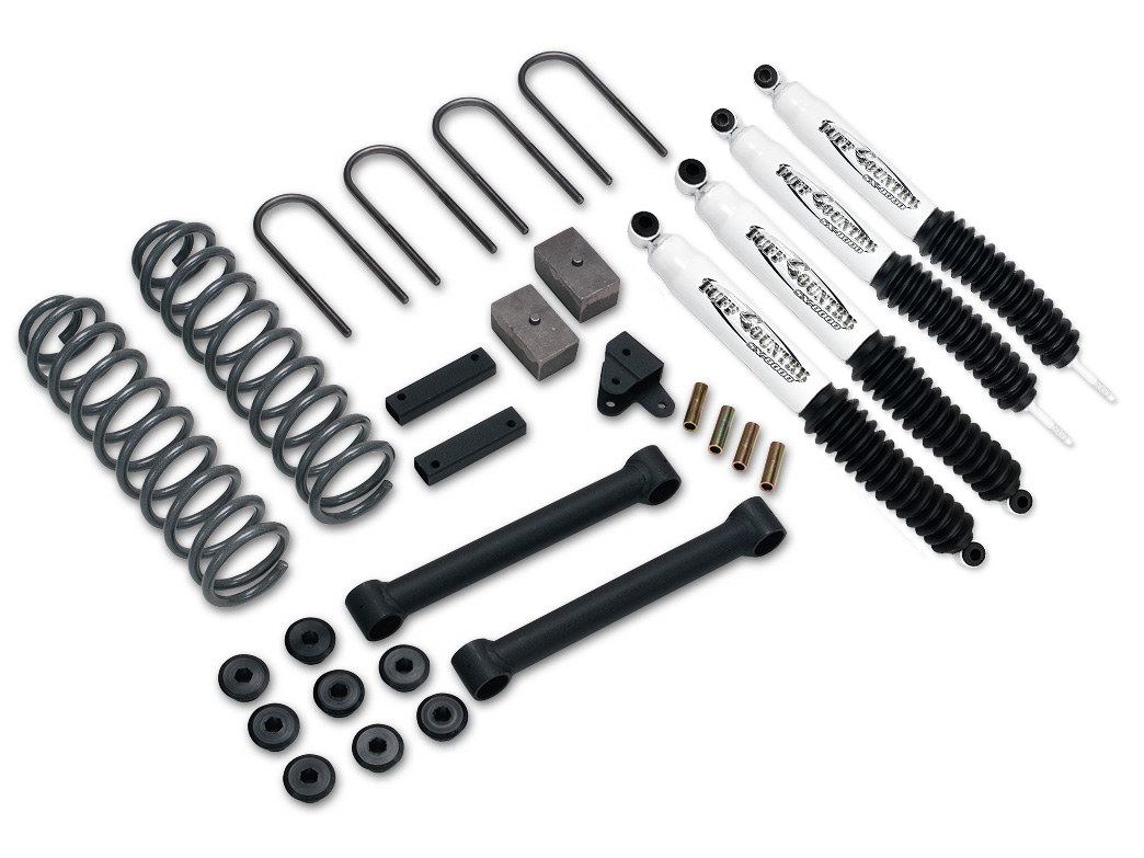 Tuff Country 43800 3.5" Lift Kit EZ-Ride with No Shocks 4x4 for Jeep Cherokee 1987-2001 Tuff Country 43800 3.5" Lift Kit EZ-Ride with No Shocks 4x4 for Jeep Cherokee 1987-2001